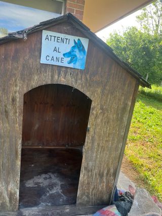 Cuccia/Casetta per bambini in legno marrone