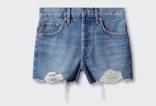 Shorts vaqueros Mango - Rotos