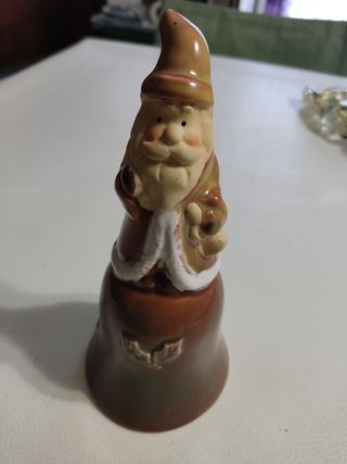 Campanella Babbo Natale vintage