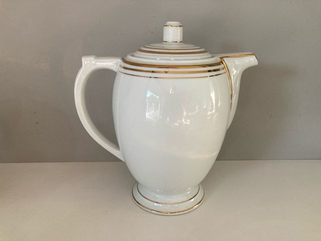🇫🇷 Conjunto de Café Limoges Gold 10 serviços