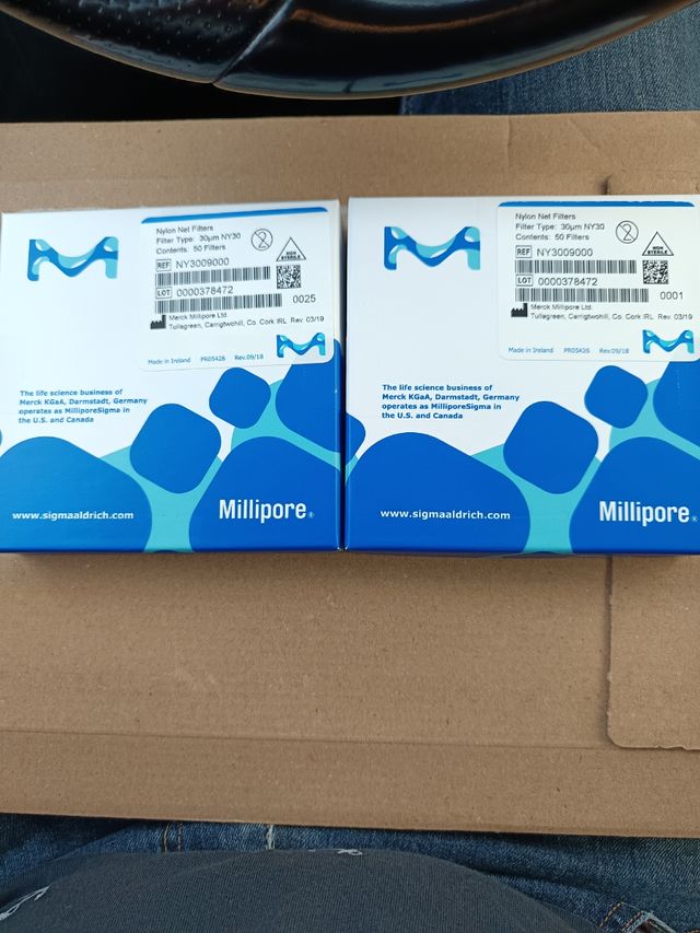 Filtros Milipore NY3009000 - 50uds