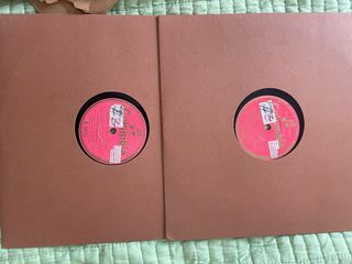 Discos de gramófono antiguos 