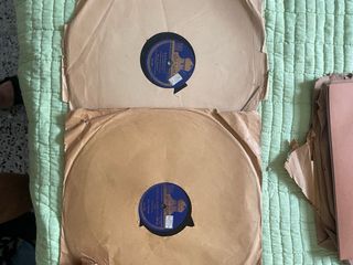 Discos de gramófono antiguos 