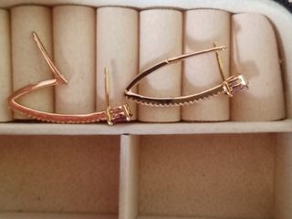 Pendientes  585 con circonitas