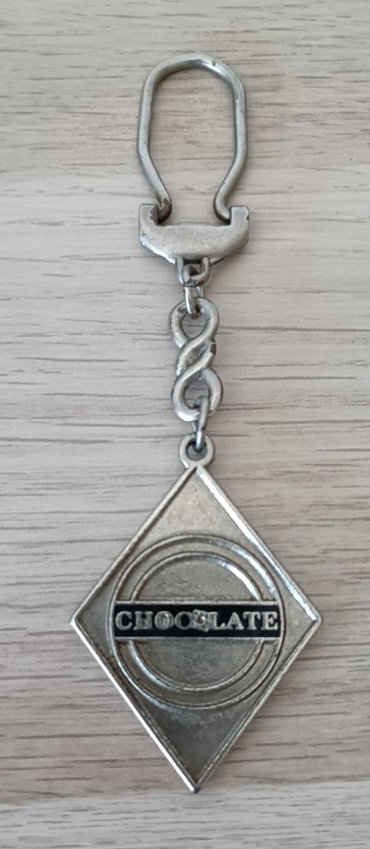Porta-chaves Discoteca CHOCOLATE em metal, Original