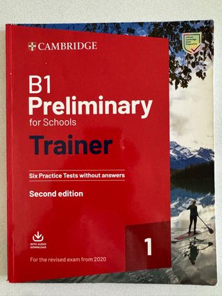 B1
Preliminary
for Schools
Trainer