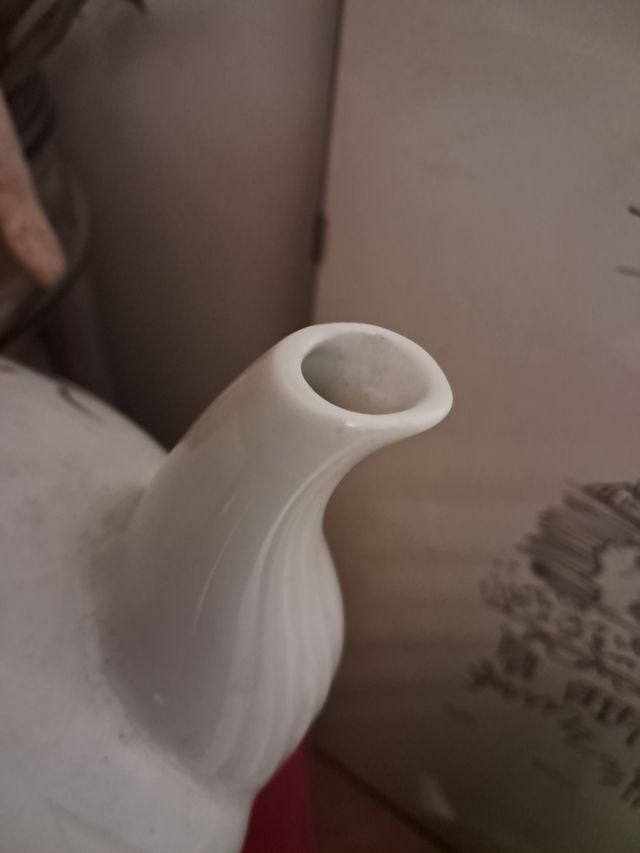 Teiera Freiberger Porzellan rosa