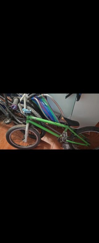 BMX verde - Bicicleta