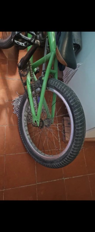 BMX verde - Bicicleta