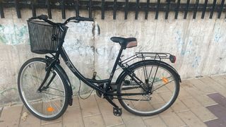 Bicicleta paseo negra