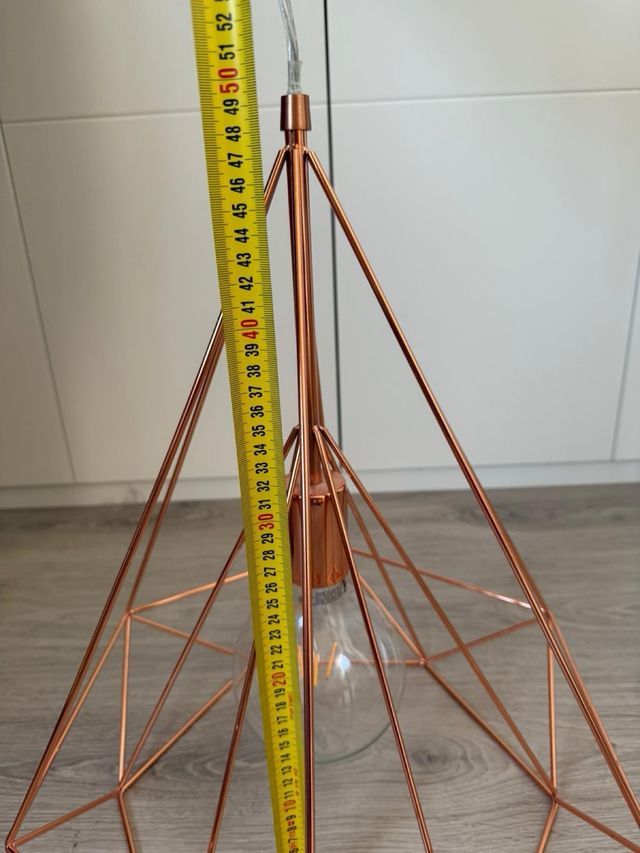 Lámpara colgante geométrica