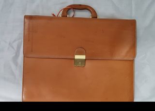 Bolso cartera maletín porta documentos piel