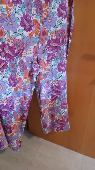Mono largo estampado floral
