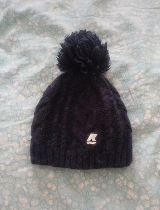 Cappello K-Way bimbo blu