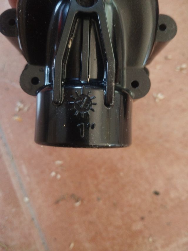 6 Electroválvulas riego jardín