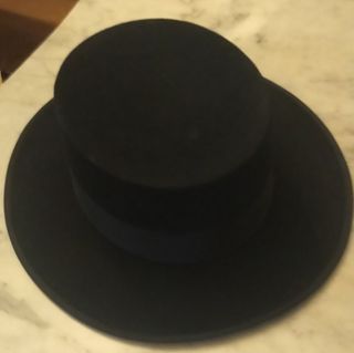 Sombrero cordobés negro, muy antiguo