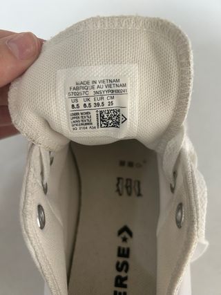 Converse Chuck Taylor All Star Move blancas