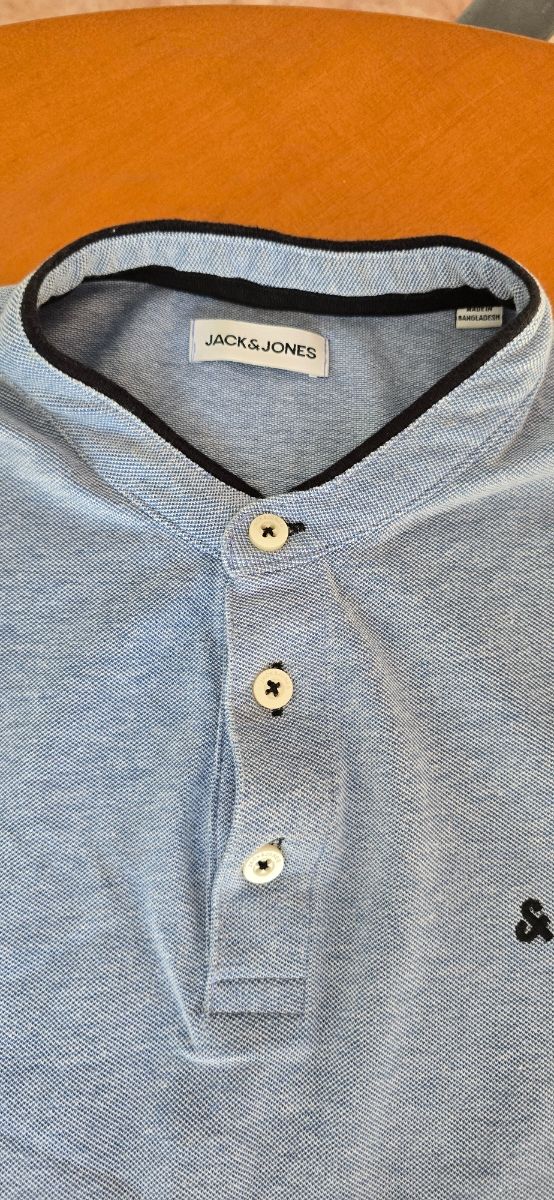 Polo Jack&Jones azul talla M