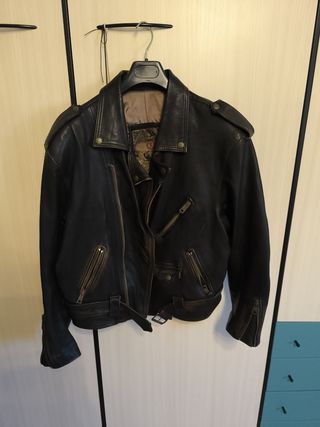 Giubbotto Pelle Vintage anni '90 taglia m