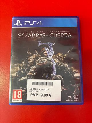 PS4 Sombras de Guerra - Edición Castellana
