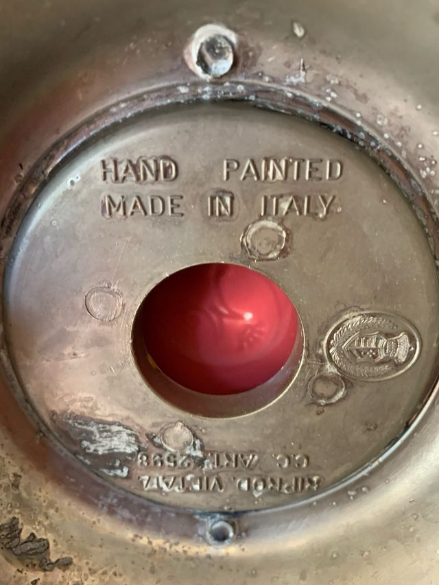 bellissima e raffinatissima caraffa in ceramica