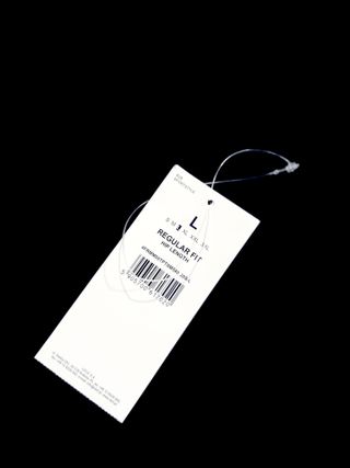 4F Workwear polo negro algodón premium talla L