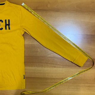 Datch Felpa Girocollo Manica Lunga Giallo Senape L