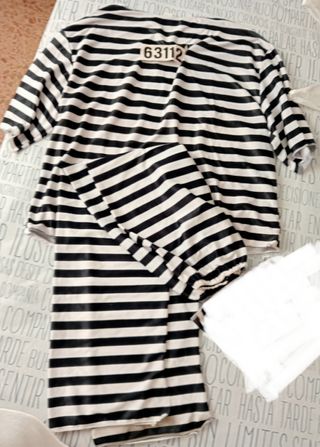 Disfraz Preso Talla Adulto 