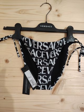 Costume da bagno Versace nero