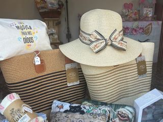 Sombrero playa beige - Paja
