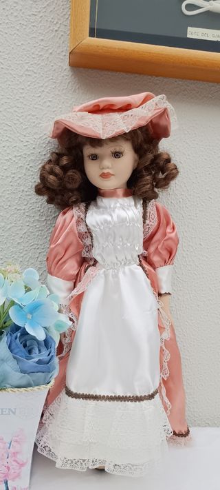 Muñeca porcelana vintage