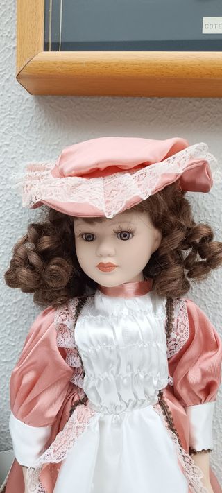 Muñeca porcelana vintage