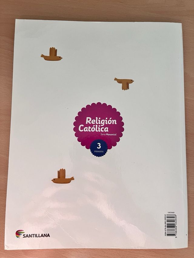 RELIGION CATOLICA SERIE MANANTIAL 3 PRIMARIA