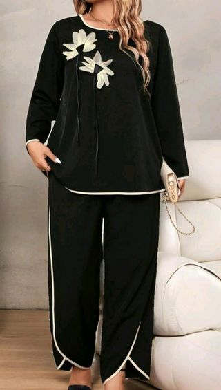 Conjunto talla grande - Negro
Tallas 54 y 56 