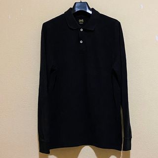 OVS Maglia Polo Manica Lunga S Nero Basic Sportivo