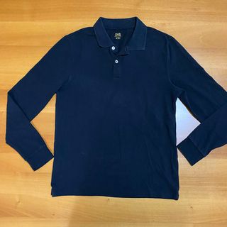 OVS Maglia Polo Manica Lunga S Nero Basic Sportivo