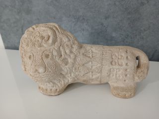 Scultura Leone Ceramica Londi Vintage