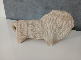 Scultura Leone Ceramica Londi Vintage