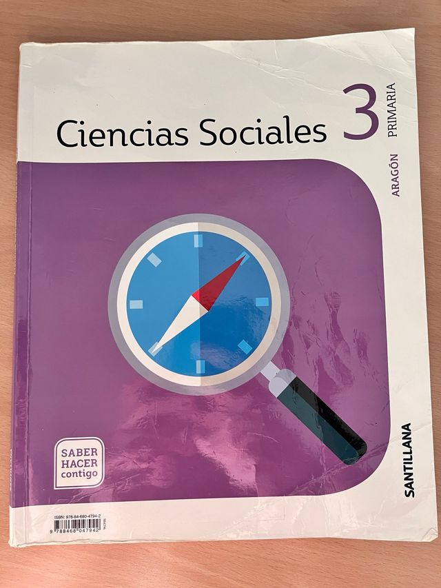 CIENCIAS SOCIALES 3 PRIMARIA ARAGÓN SABER HACER...