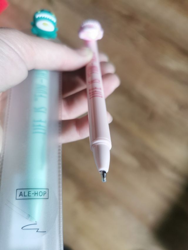 Bolígrafos kawaii dinosaurios x2