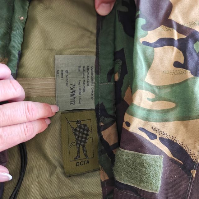 Traje Gore-Tex camuflaje caza/pesca