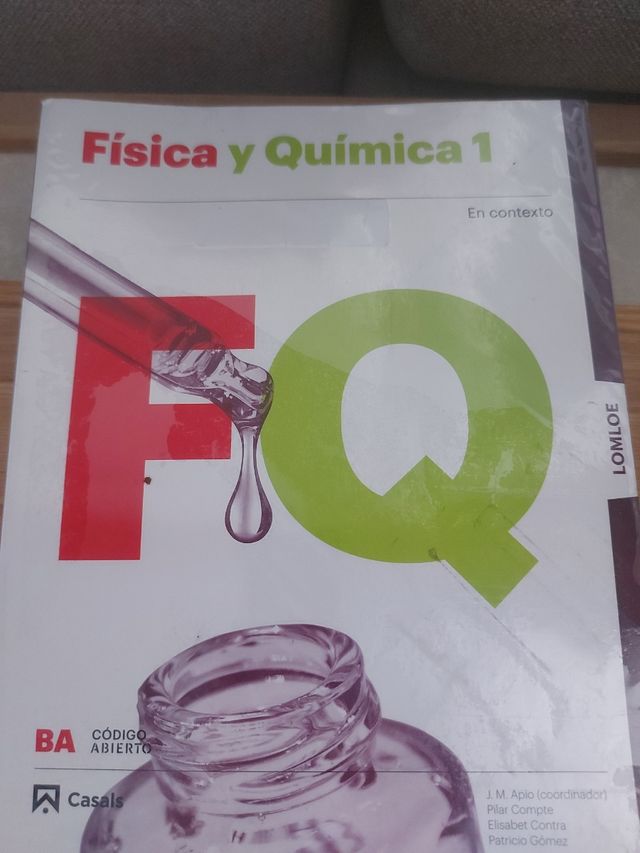 Física y Química 1 BA LOMLOE