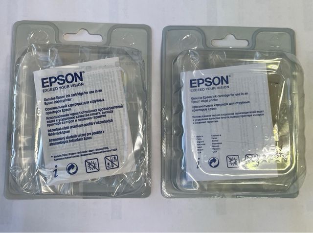 2 cartuchos Epson T0484 Amarillo