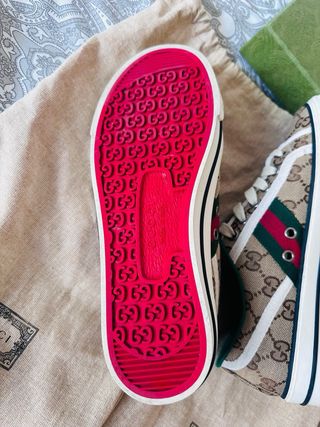 Zapatillas Gucci GG Beige/Marrón