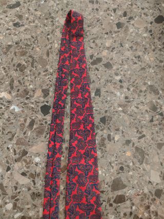 Corbata roja paisley - Boda