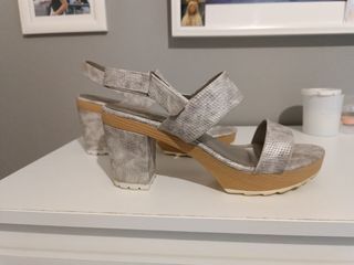 Sandalias Kylie Plata - Nº 40