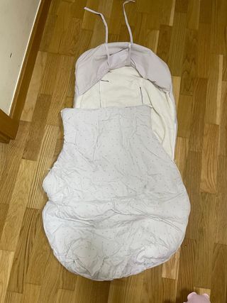 Saco silla carrito bebé invierno
