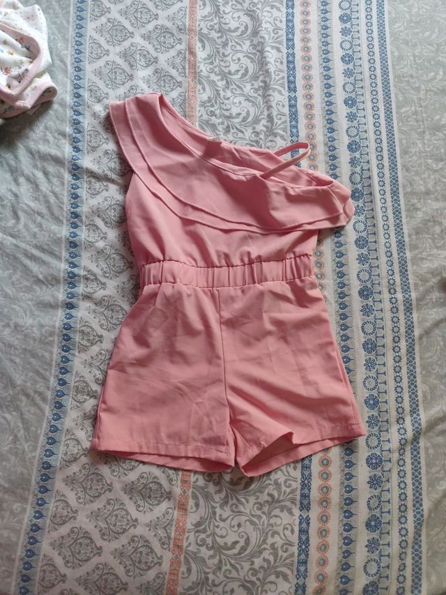 Mono SHEIN niña rosa -talla 5-