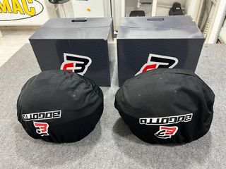 2 Cascos Bogotto Blancos Talla S