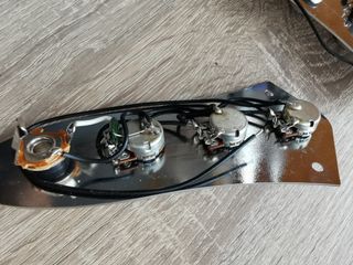 Placa electrónica Jazz Bass cromada